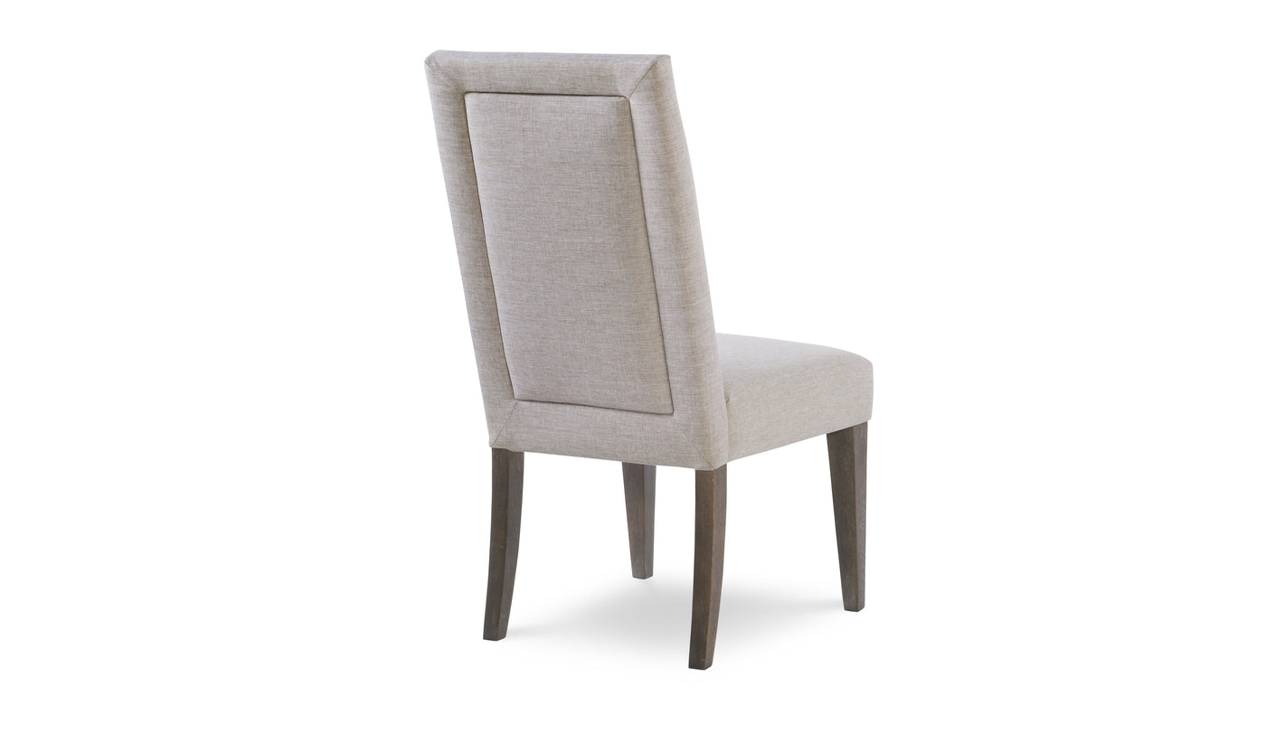 Facets Upholstered Back Side Chair-Dining Side Chairs-Leahyco