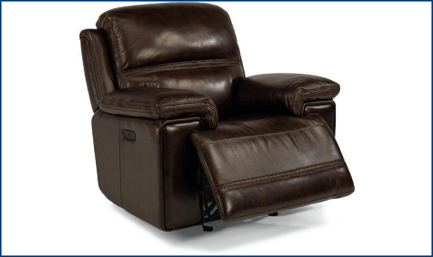 Fenwick Power Gliding Recliner With Power Headrests-Recliner Chairs-Leahyco