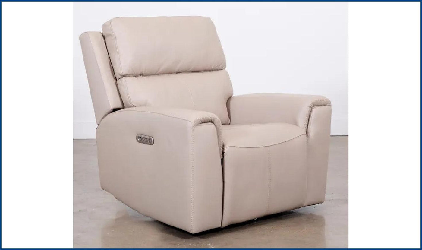 Flexsteel Jarvis Power Recliner with Power Headrest-Recliner Chairs-Leahyco