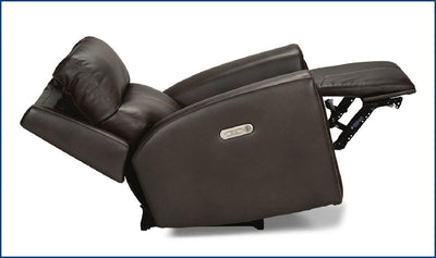 Flexsteel Jarvis Power Recliner with Power Headrest-Recliner Chairs-Leahyco