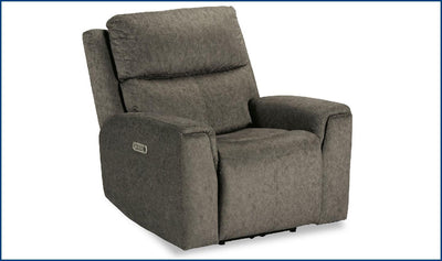 Flexsteel Jarvis Power Recliner with Power Headrest-Recliner Chairs-Leahyco