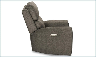 Flexsteel Jarvis Power Recliner with Power Headrest-Recliner Chairs-Leahyco