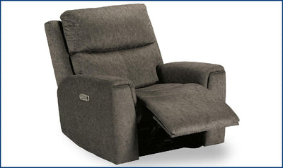 Flexsteel Jarvis Power Recliner with Power Headrest-Recliner Chairs-Leahyco