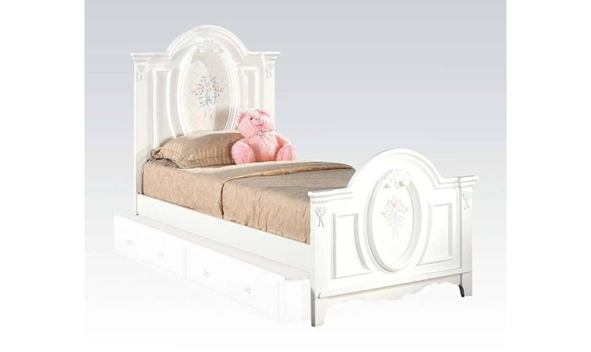 Flora Full Panel Bed-Beds-Leahyco