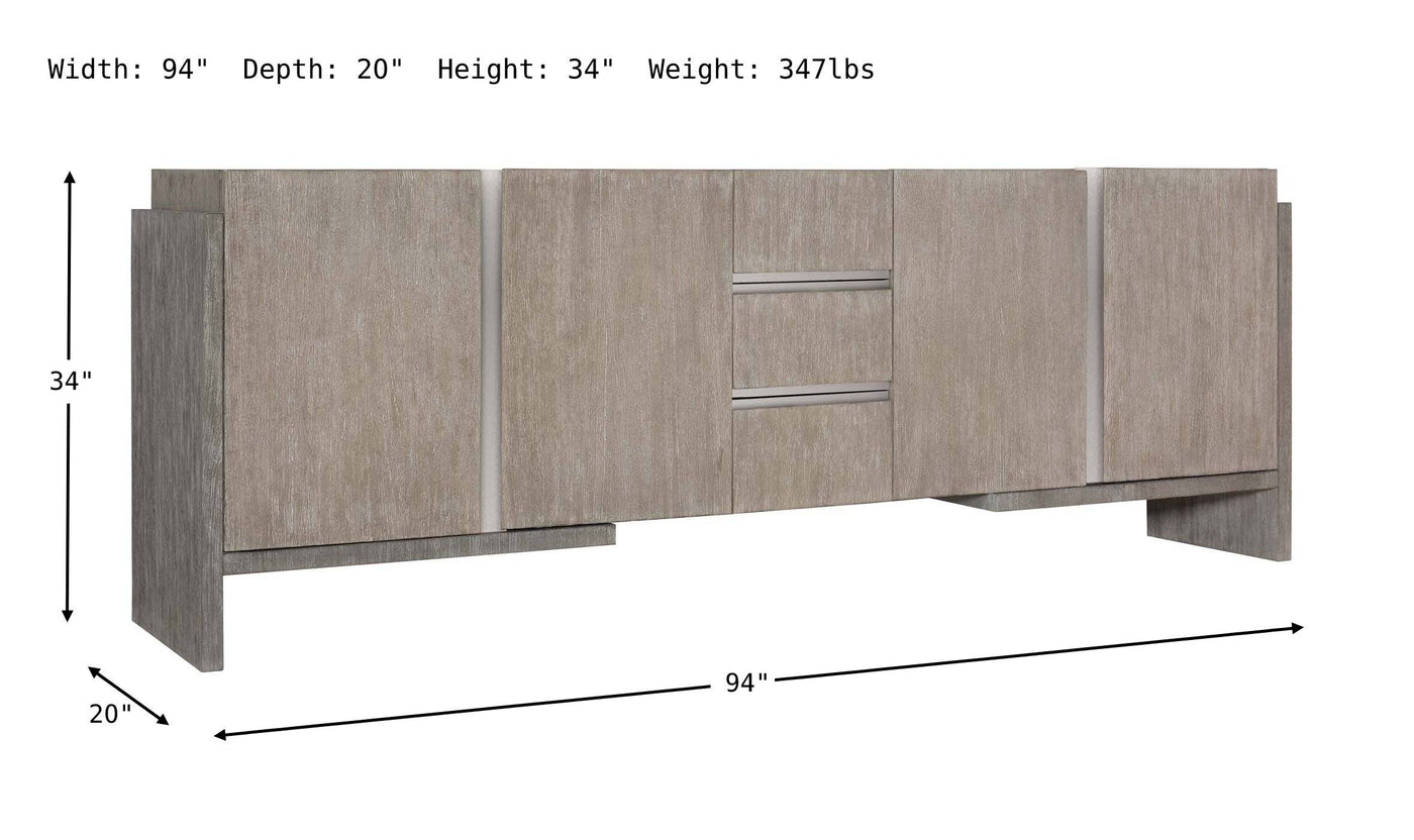 Foundations Entertainment Credenza-Credenzas-Leahyco