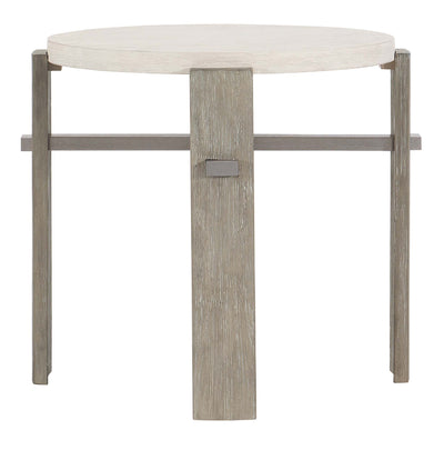 Foundations Round Side Table-End Tables-Leahyco