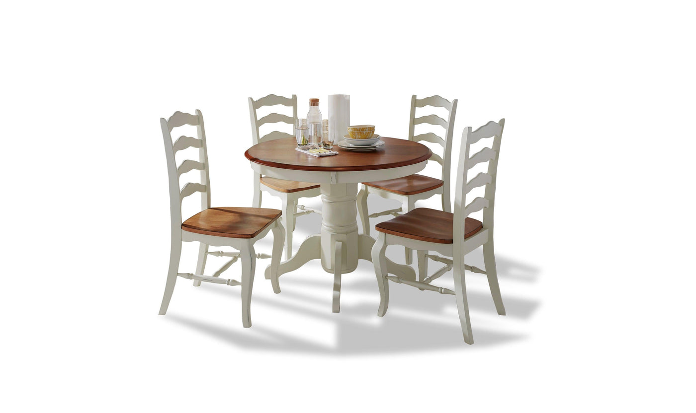 French Countryside 5 Piece Dining Set by homestyles-Dining Sets-Leahyco