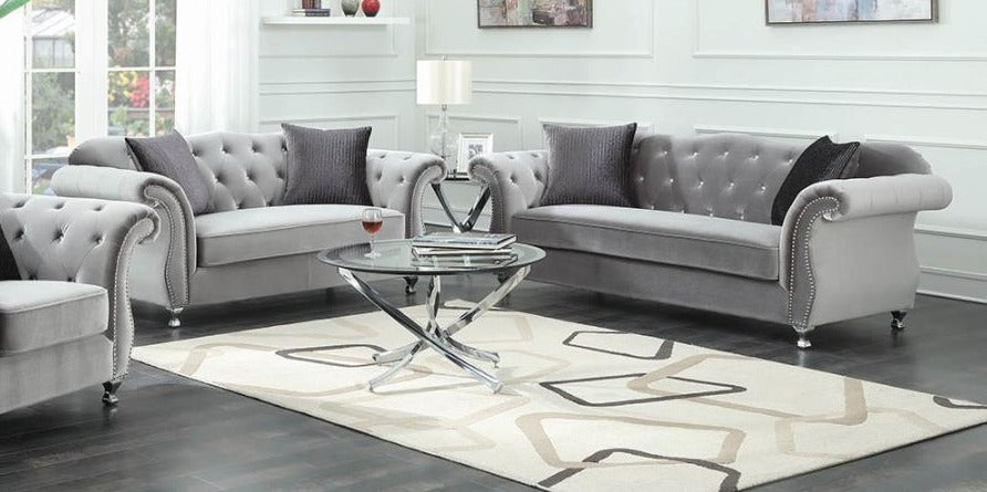 Frostine Living Room Set-Living Room Sets-Leahyco