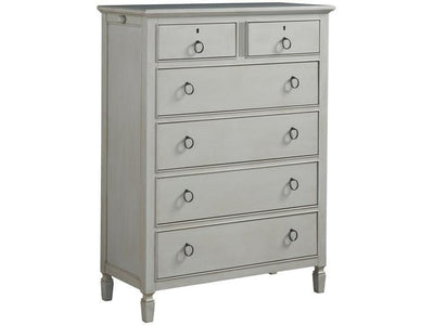 Furniture Drawer Chest - GREY-Storage Chests-Leahyco