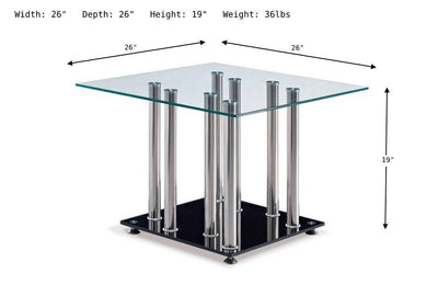 Gaho End Table-End Tables-Leahyco