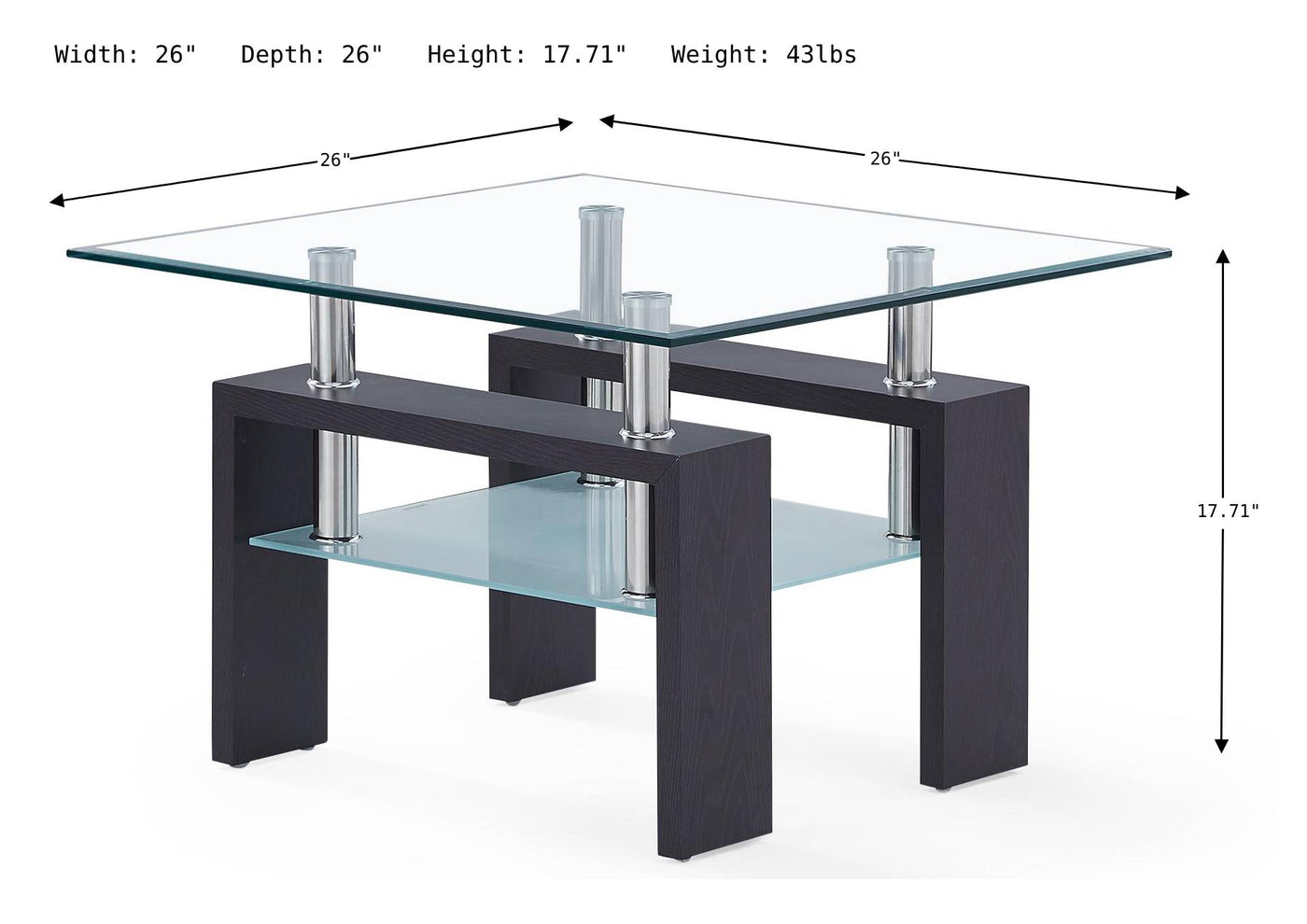 Galen End Table-End Tables-Leahyco