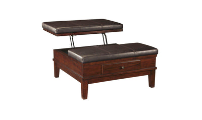 Gately Ottoman Coffee Table-Coffee Tables-Leahyco