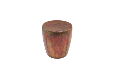 Gema Drum End Table-End Tables-Leahyco