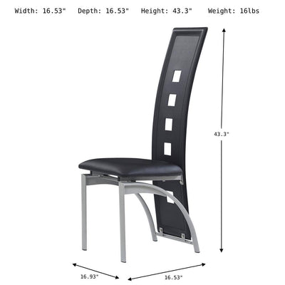 Gennadiya Dining Chair-Dining Side Chairs-Leahyco