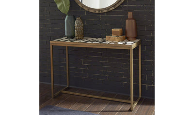 Geometric Ii Console Table by homestyles-Console Tables-Leahyco