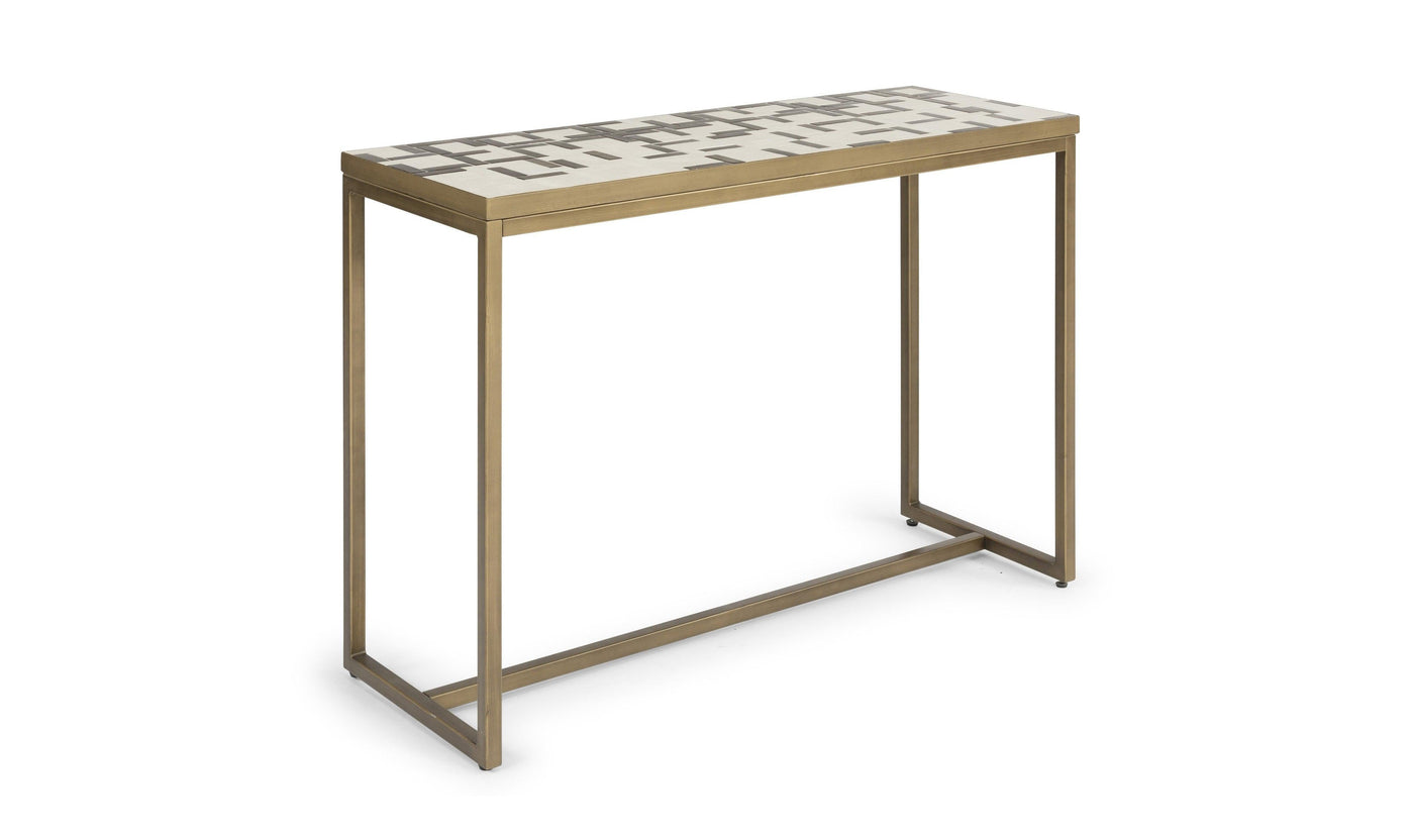 Geometric Ii Console Table by homestyles-Console Tables-Leahyco