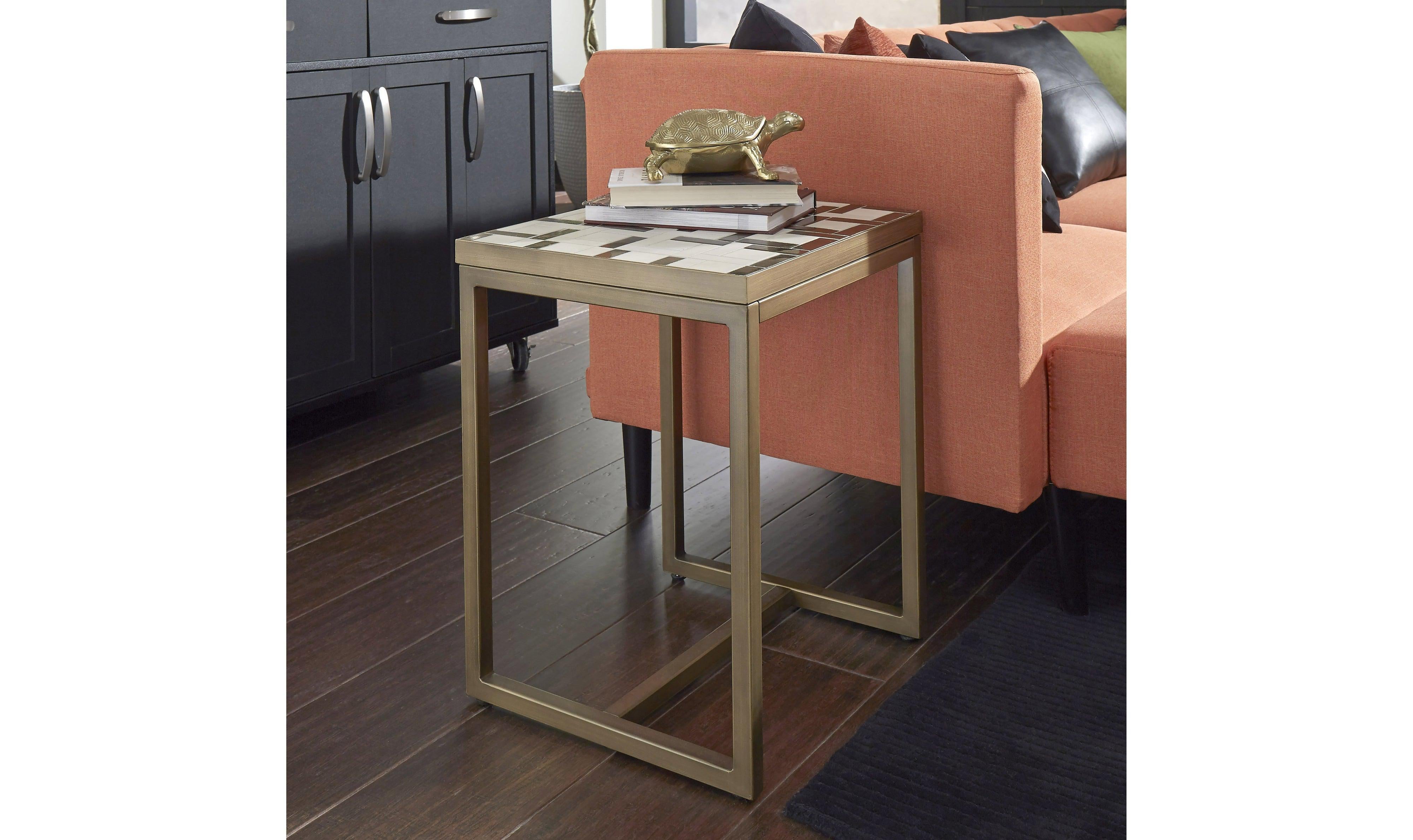 Geometric Ii End Table by homestyles-End Tables-Leahyco