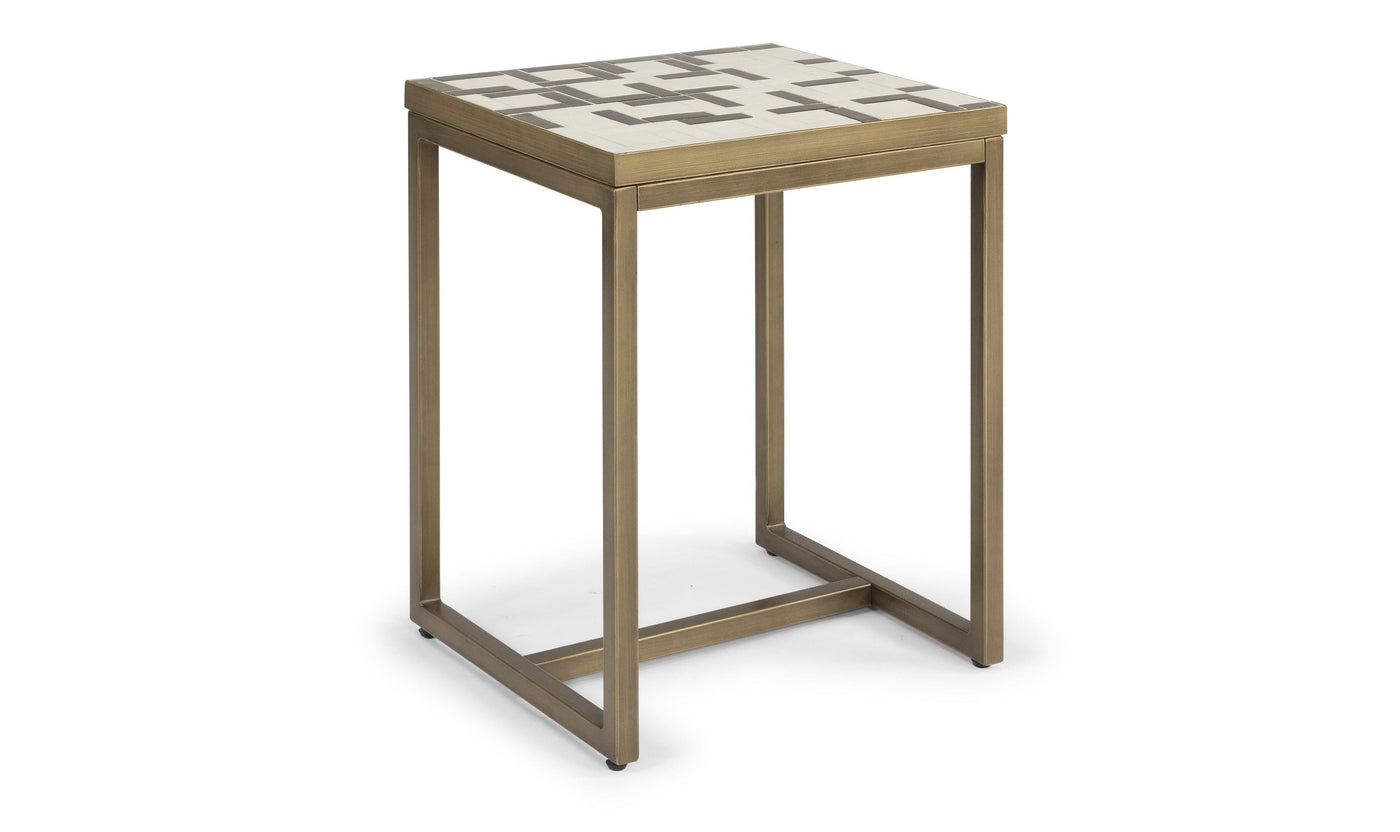 Geometric Ii End Table by homestyles-End Tables-Leahyco