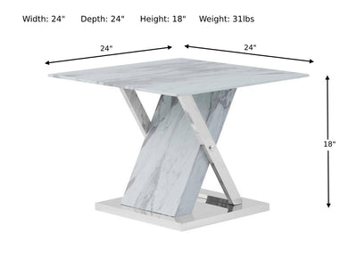 Gerdie End Table-End Tables-Leahyco