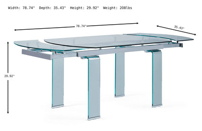 Giacinta Dining Table-Dining Tables-Leahyco