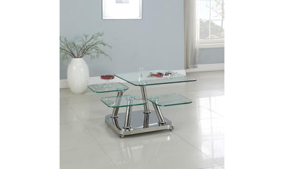 Glass Cocktail Table-Coffee Tables-Leahyco