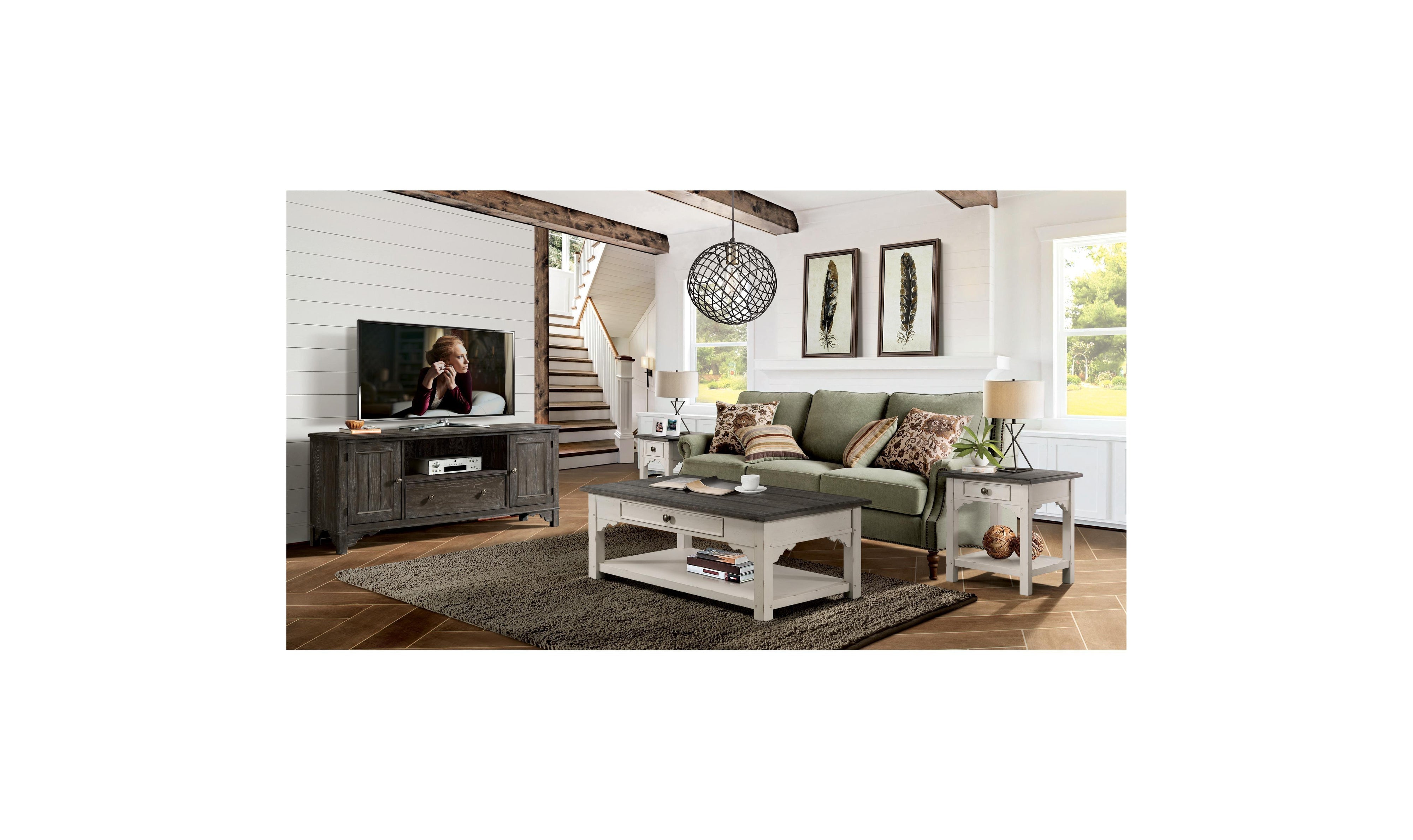 Grand Haven Square End Table-End Tables-Leahyco