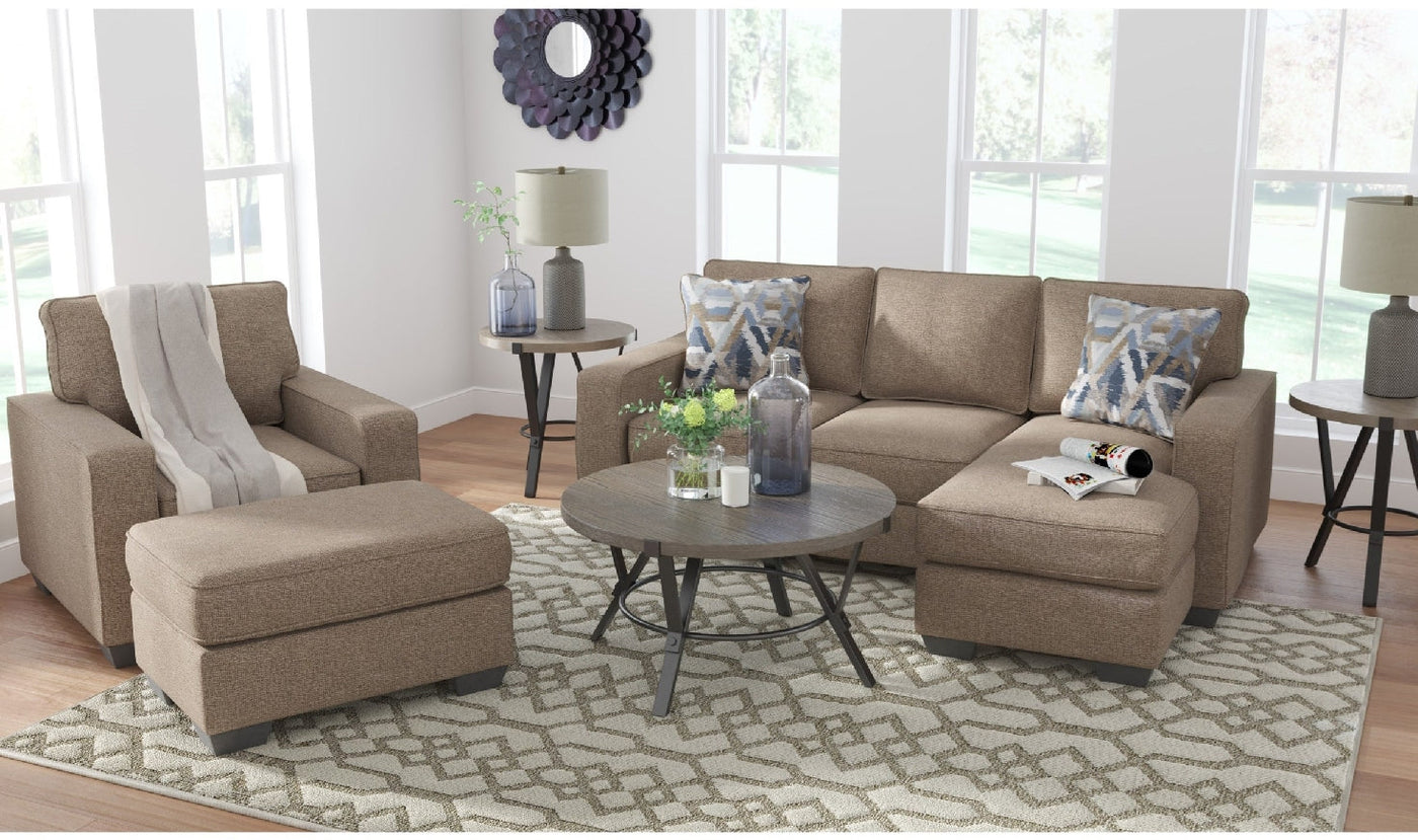 Greaves Sectional Sofa Chaise-Sectional Sofas-Leahyco