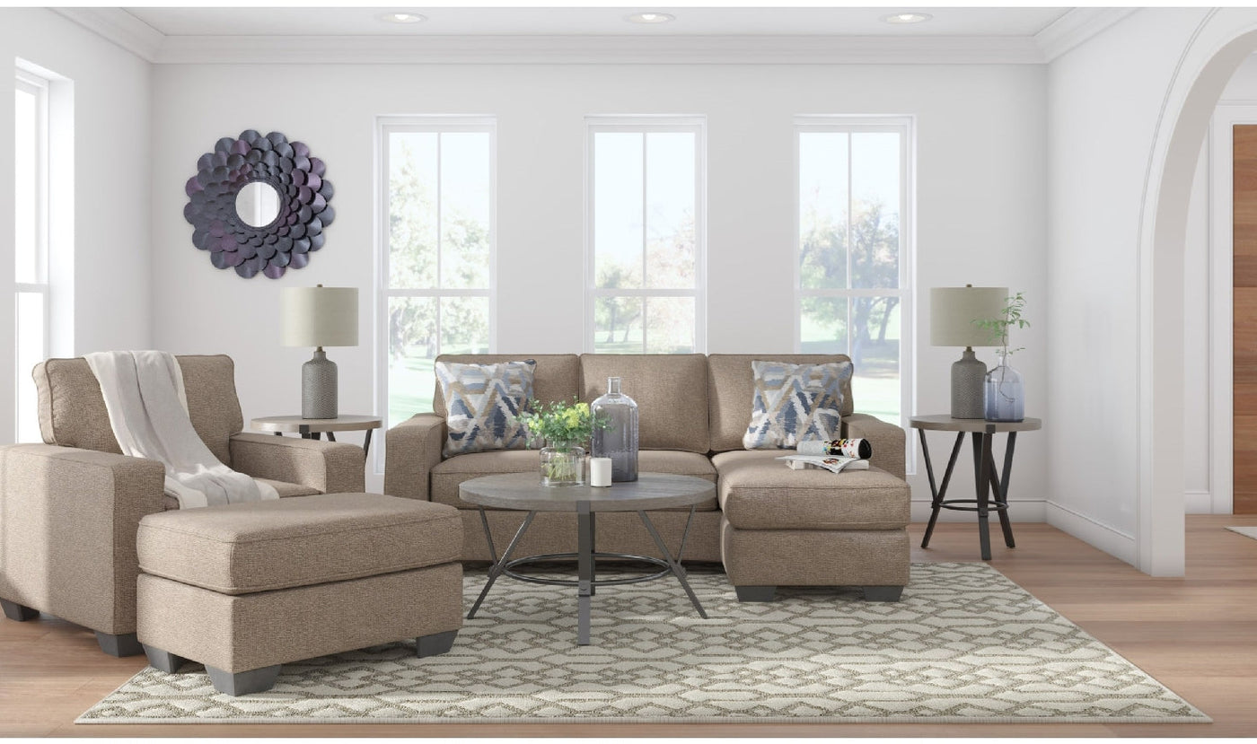 Greaves Sectional Sofa Chaise-Sectional Sofas-Leahyco