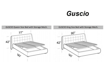 Guscio Storage Bed-Beds-Leahyco