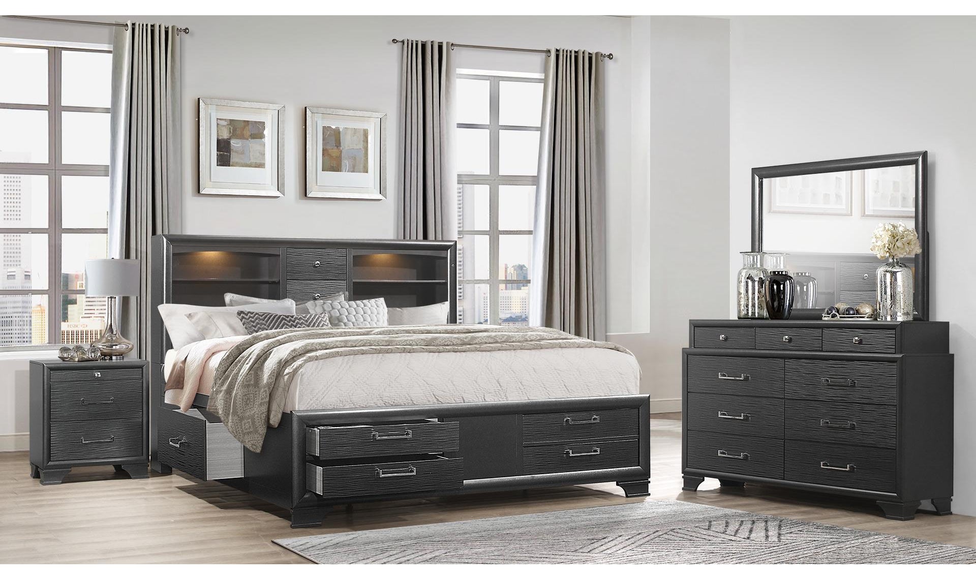 Gustav Bedroom set-Bedroom Sets-Leahyco