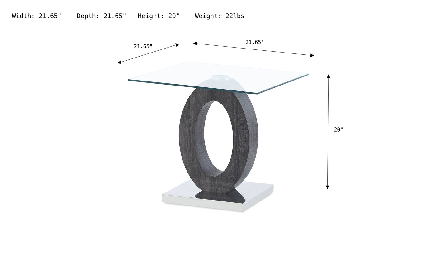 Gwenna End Table-End Tables-Leahyco