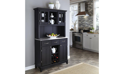 Hampton Server with Hutch 22 by homestyles-Sideboards-Leahyco