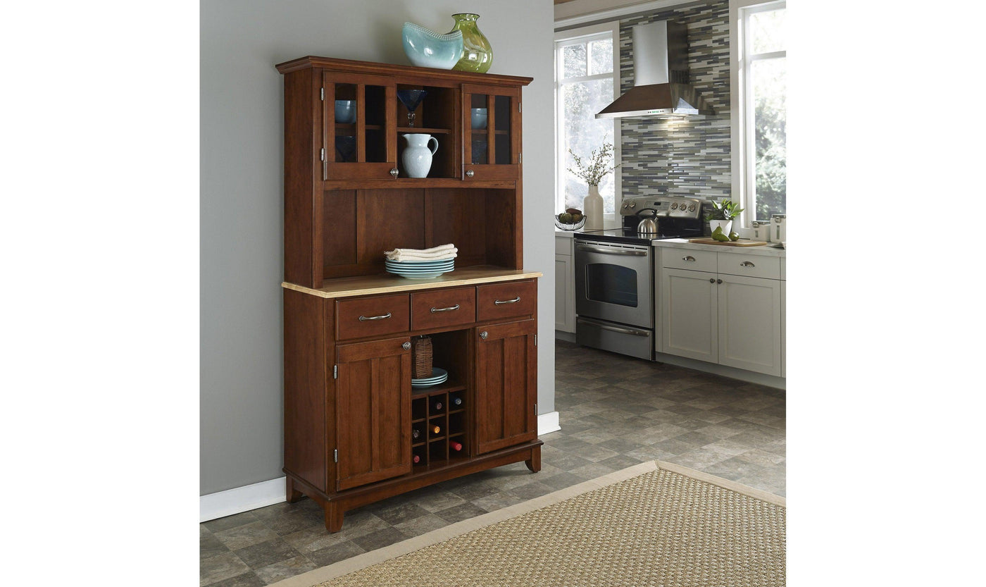 Hampton Server with Hutch 4 by homestyles-Sideboards-Leahyco