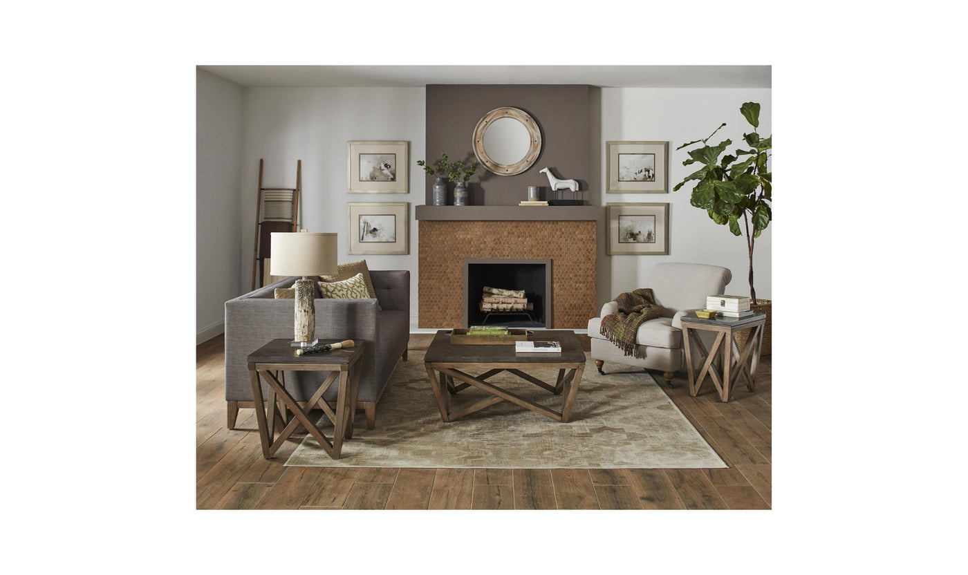 Hawkins Square End Table-End Tables-Leahyco