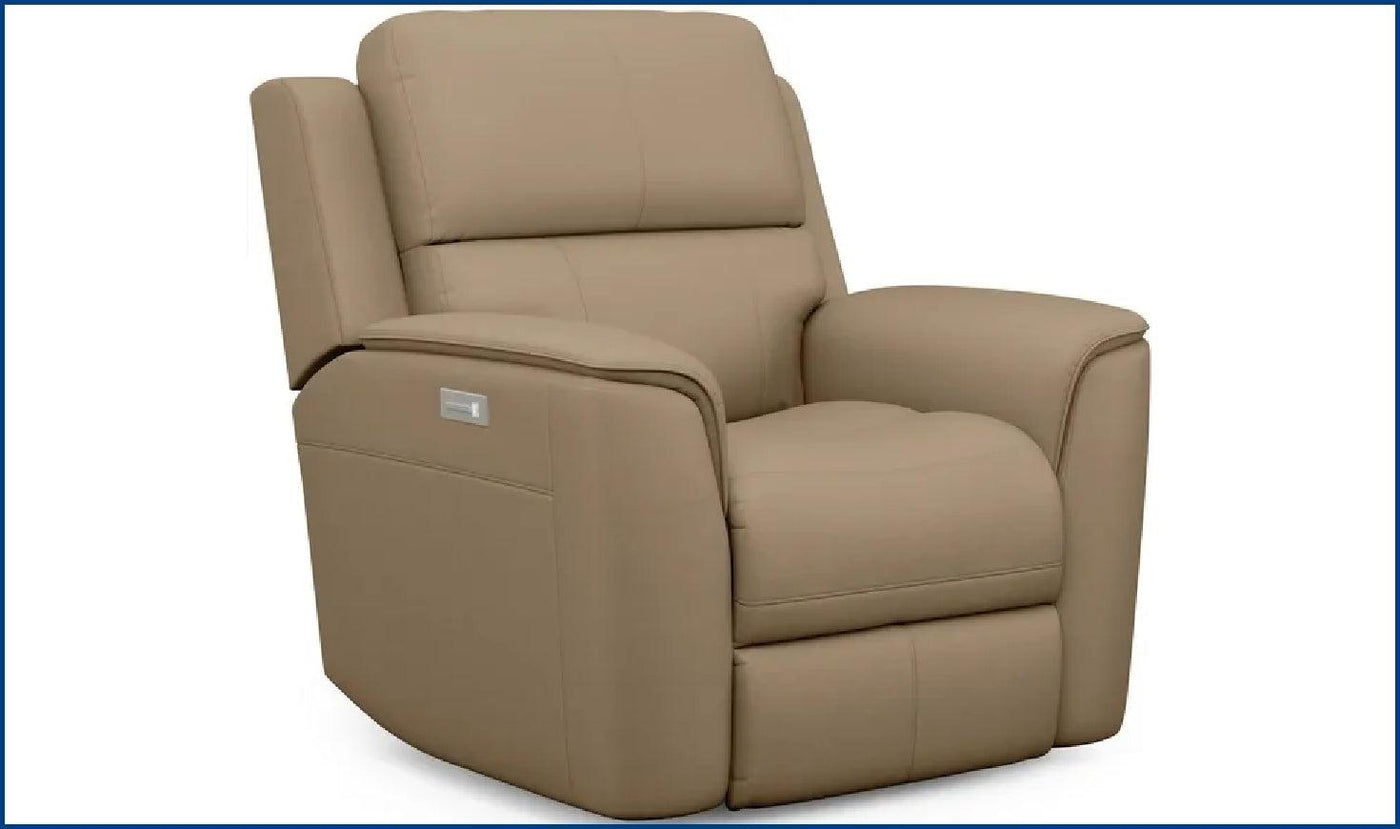 Henry Power Headrest and Recliner-Recliner Chairs-Leahyco