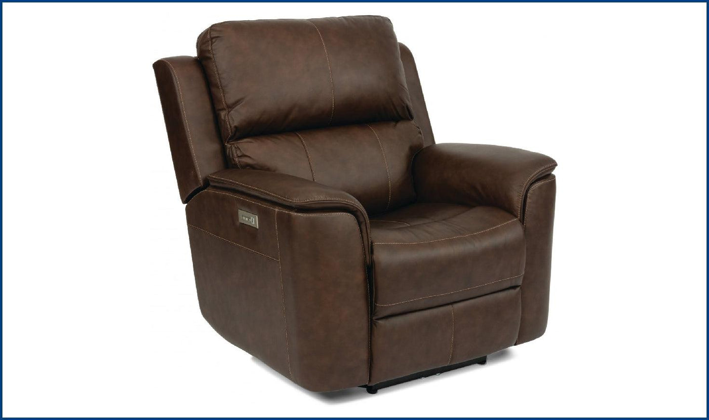 Henry Power Headrest and Recliner-Recliner Chairs-Leahyco