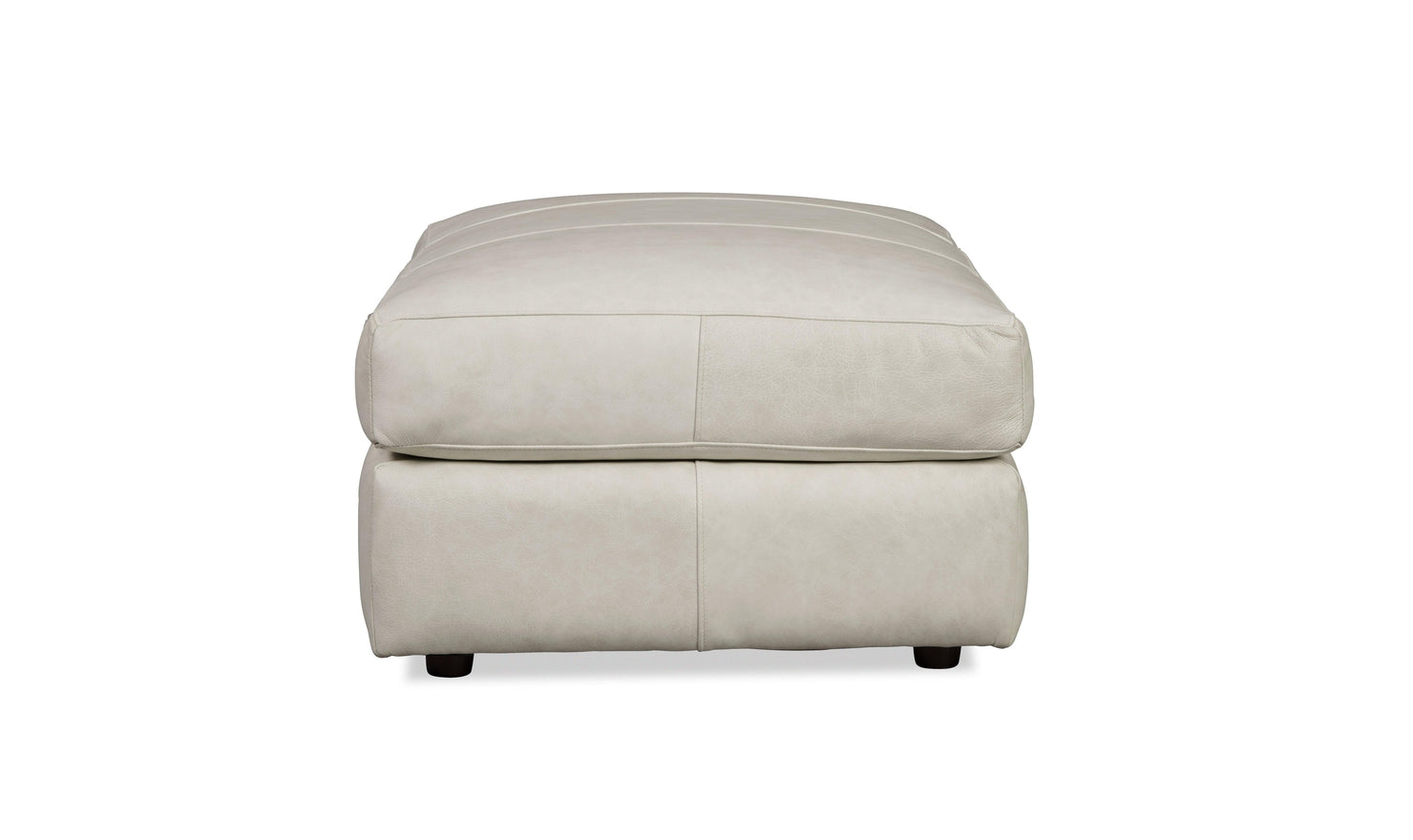 Heroes Leather Ottoman-Ottomans-Leahyco