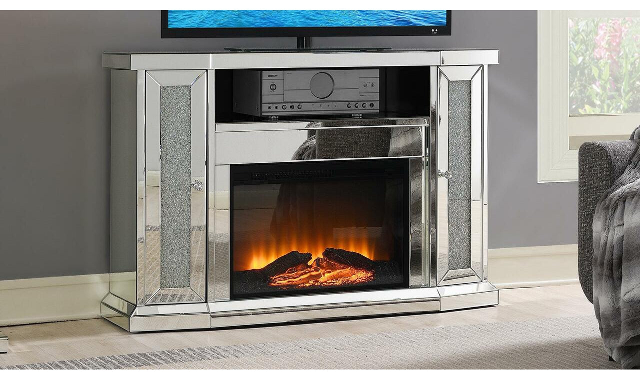 Hollywood Glam Fireplace-Leahyco