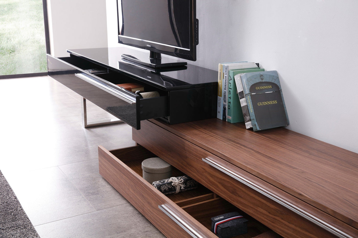 Hudson TV Base-Entertainment Centers & Tv Stands-Leahyco