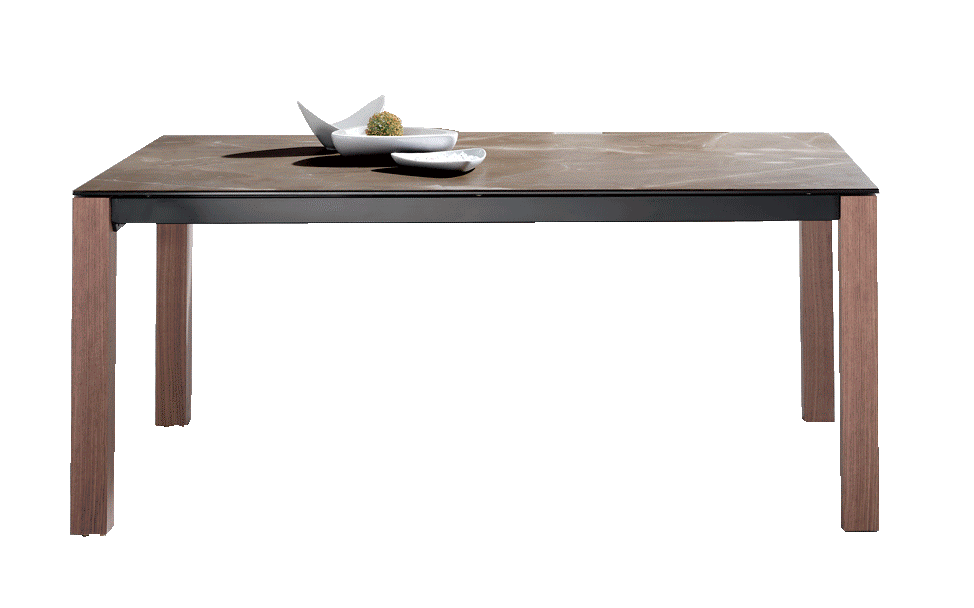 Iron Extendable Dining Table-Dining Tables-Leahyco