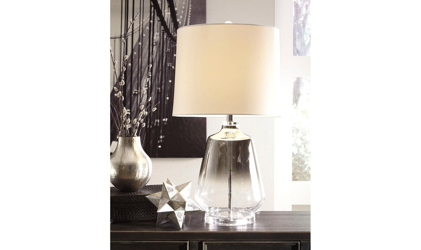 Jaslyn Glass Table Lamp-Table Lamps-Leahyco