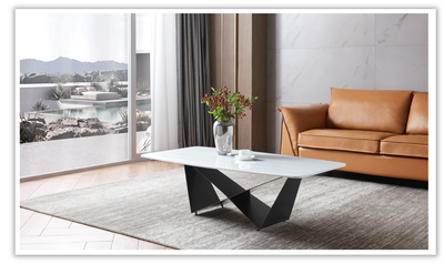 Allen Marble Coffee Table-Coffee Tables-Leahyco