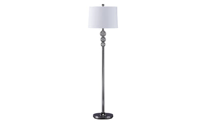 Joaquin Crystal Floor Lamp (1/CN)-Floor Lamps-Leahyco