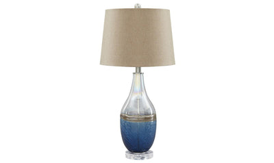 Johana Glass Table Lamp (1/CN)-Table Lamps-Leahyco