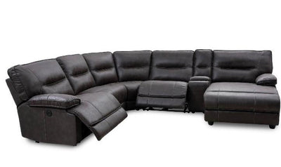 Josephine 6 pc Power Recliner Sectional-Sectional Sofas-Leahyco