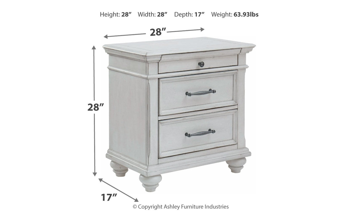 Kanwyn Nightstand-Nightstands-Leahyco