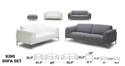 King Loveseat-Loveseats-Leahyco