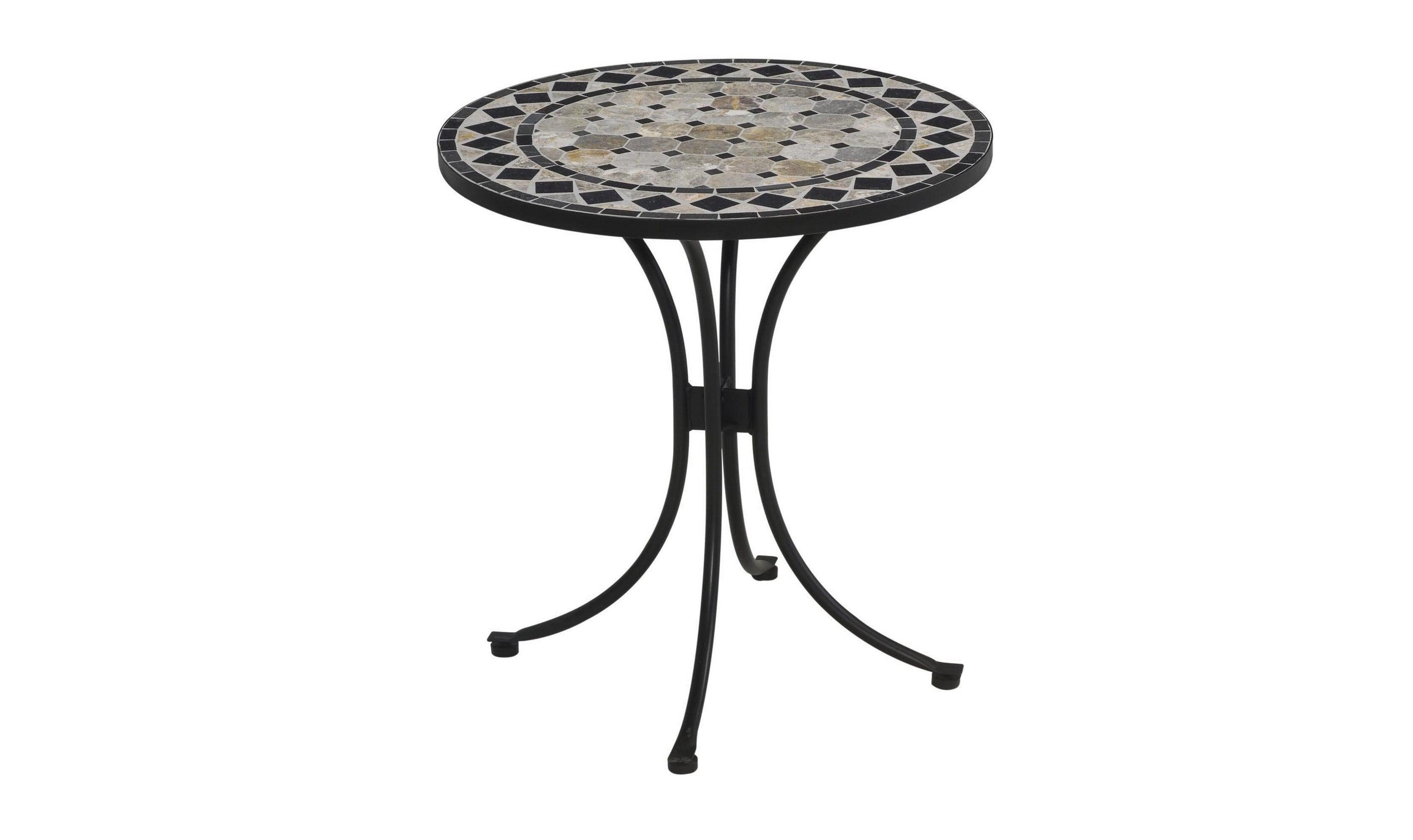 Laguna Outdoor Bistro Table -Black-Patio-Leahyco