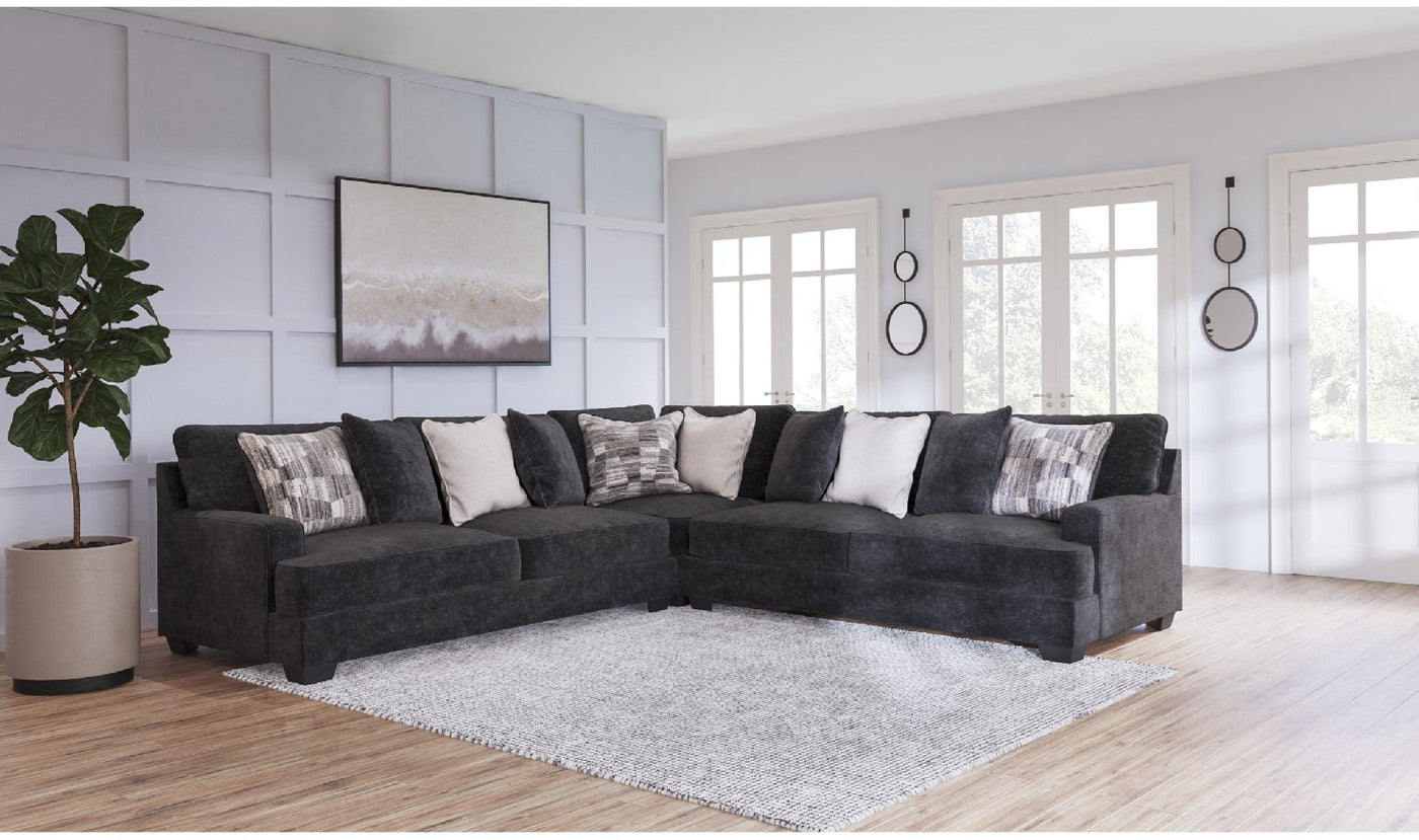 Lavernett Sectional-Sectional Sofas-Leahyco