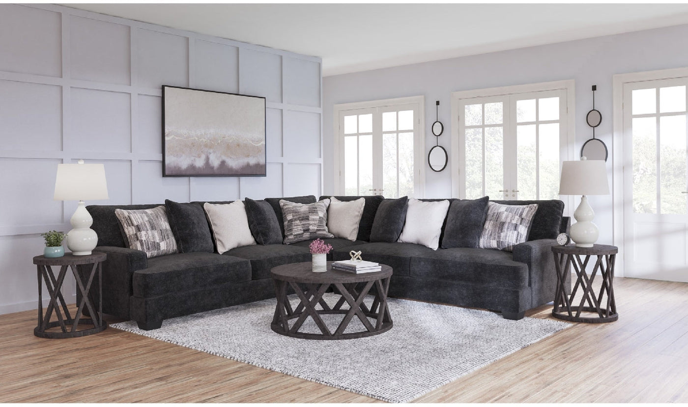 Lavernett Sectional-Sectional Sofas-Leahyco